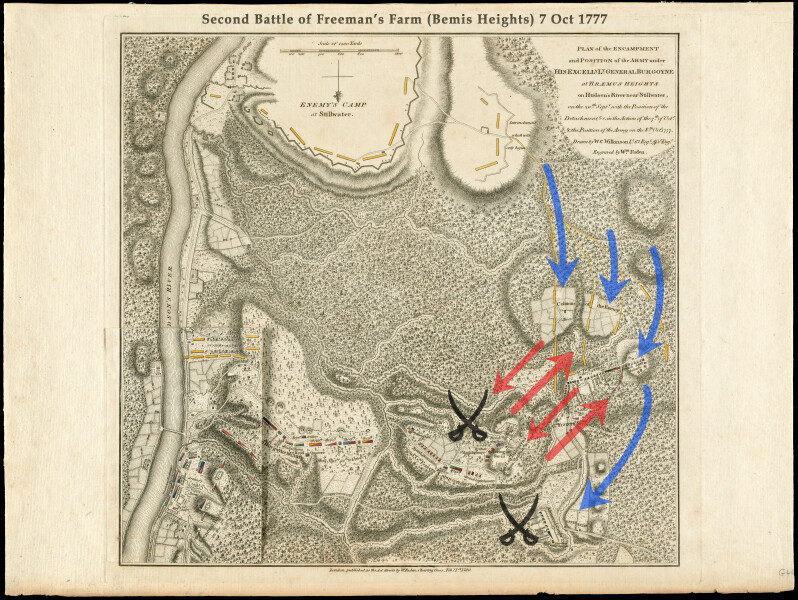 E195 - Second Battle of Freeman's Farm (Bemis Heights), 7 Oct 1777
