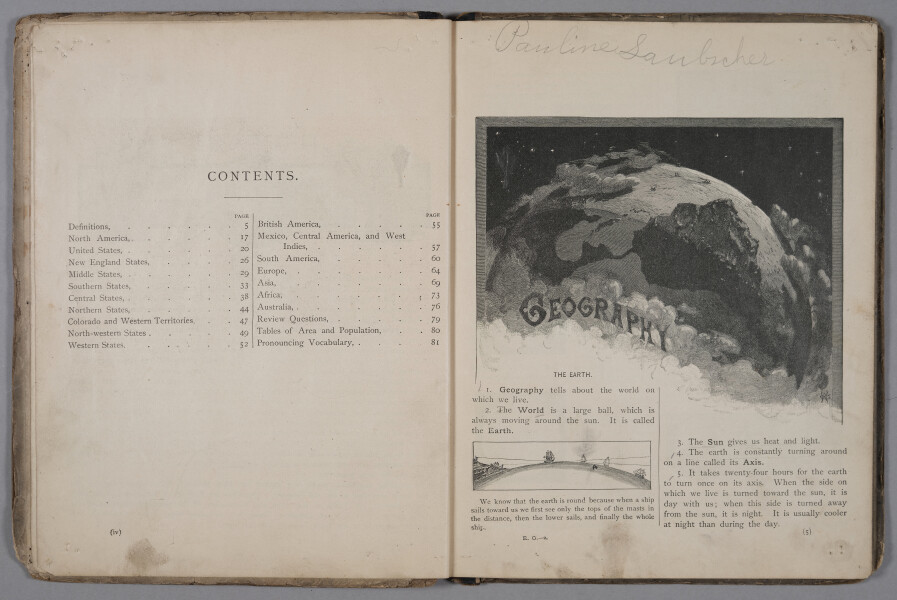 E207 - The Eclectic Elementary Geography - 1883 - 1109