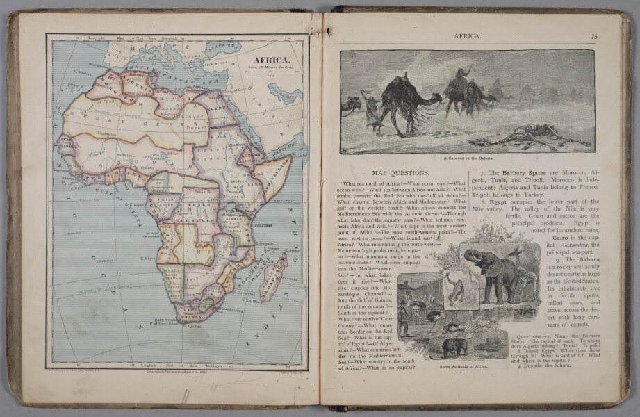 E207 - The Eclectic Elementary Geography - 1883 - 1141