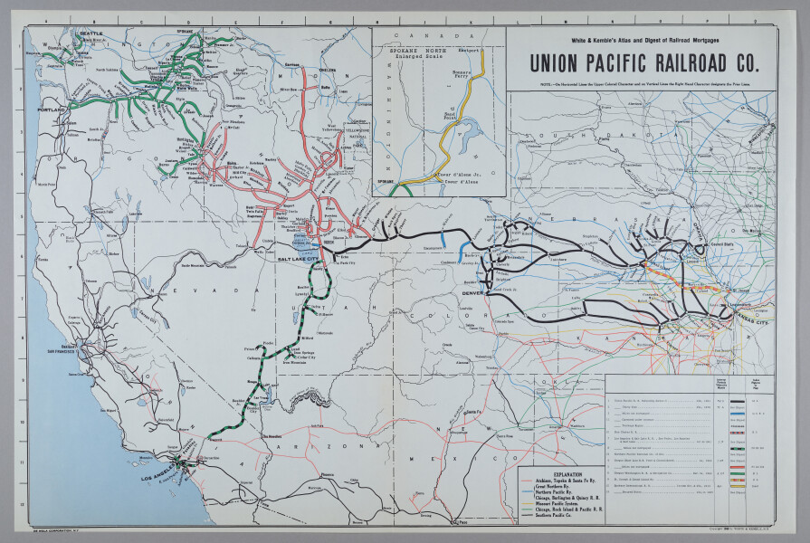 E220 - Various Railroad Maps - 1420