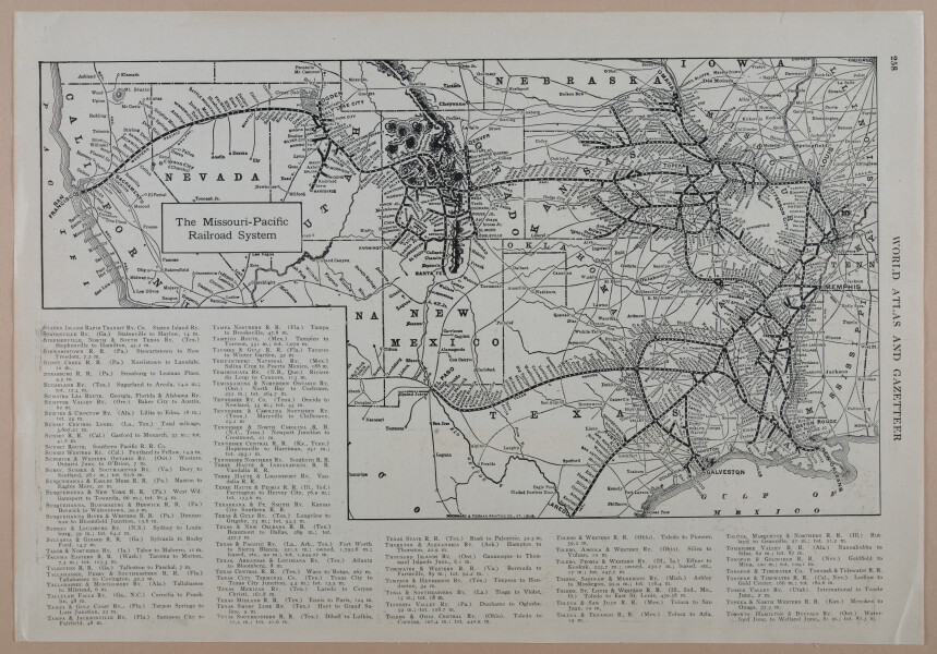 E220 - Various Railroad Maps - 1756