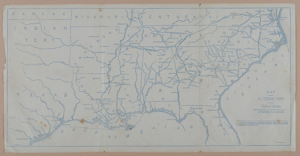 E220 - Various Railroad Maps - 1759