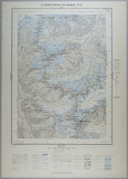 E226 - Map of Geneva Omega Longines  Advertisement Broadside. 1