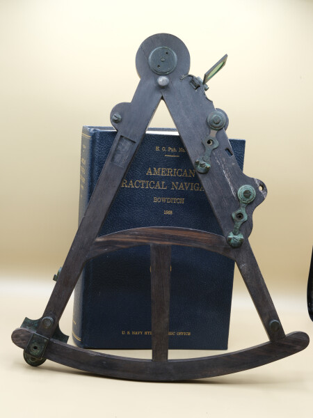 E235 - OCTANT, ENGLISH, EARLY 19TH CENTURY, REVERSE VIEW (Image 1820)
