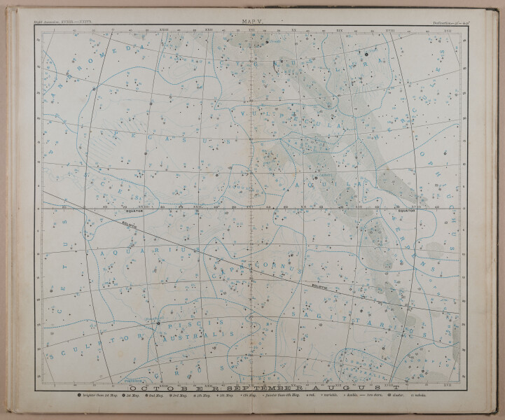 E236 - Star Atlas by Upton - 1896 - 1800