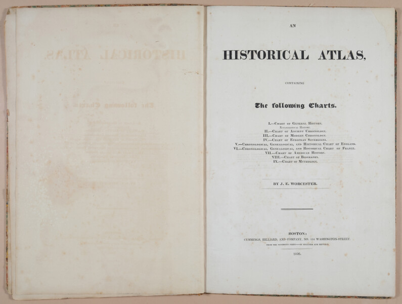 E246 - An Historical Atlas 1826 - 1900