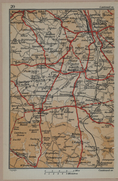 E249 - Muirhead's Seventy Miles Around London 1930 - 2058