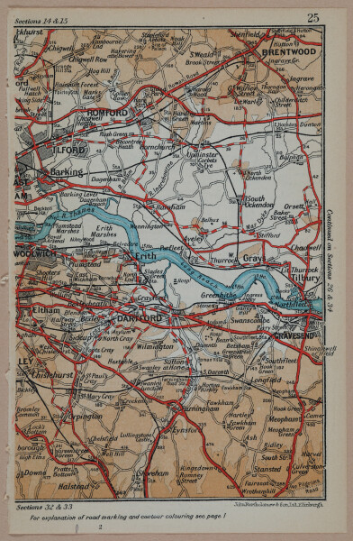 E249 - Muirhead's Seventy Miles Around London 1930 - 2063