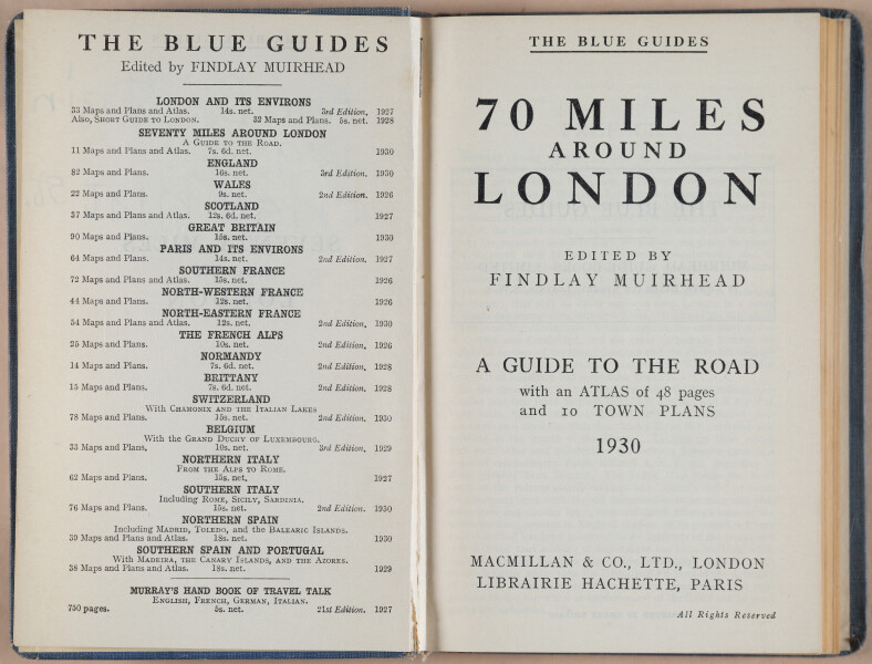 E249 - Muirhead's Seventy Miles Around London 1930 - 3857