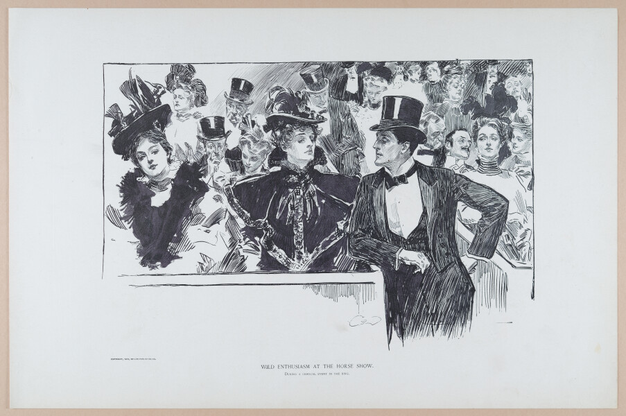  E252 - Sketches and Cartoons by Charles Dana Gibson, 1898 - 2690