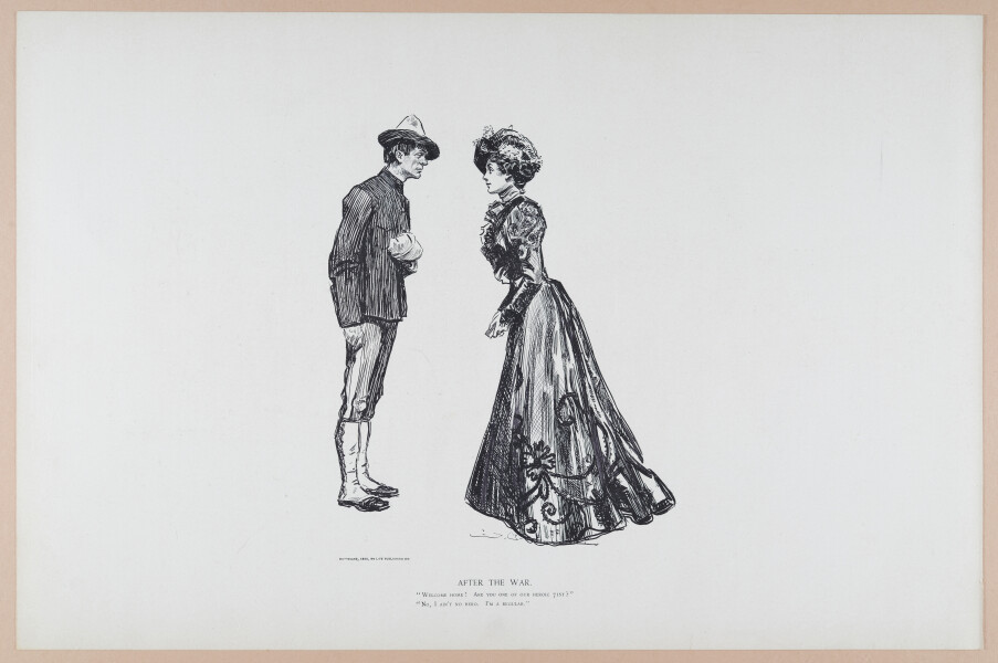  E252 - Sketches and Cartoons by Charles Dana Gibson, 1898 - 2705