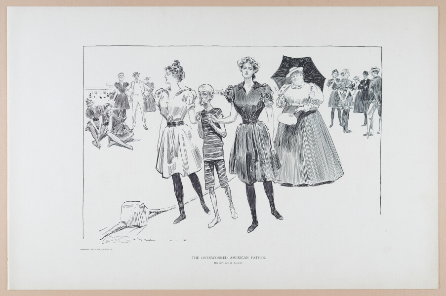  E252 - Sketches and Cartoons by Charles Dana Gibson, 1898 - 2706