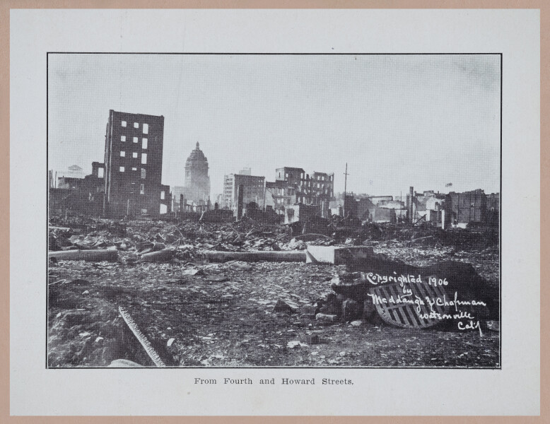 E256 - Ruins of San Francisco ,1906 - 2896