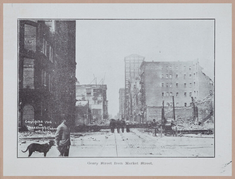 E256 - Ruins of San Francisco ,1906 - 2899