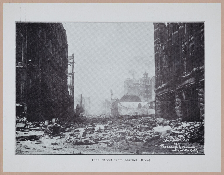E256 - Ruins of San Francisco ,1906 - 2900