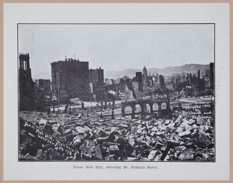E256 - Ruins of San Francisco ,1906 - 2906