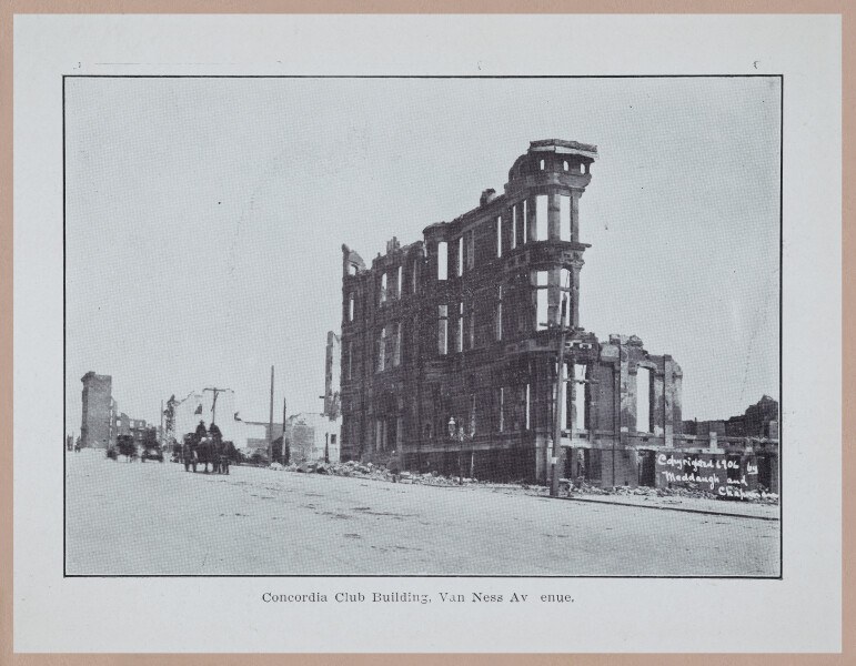 E256 - Ruins of San Francisco ,1906 - 2907