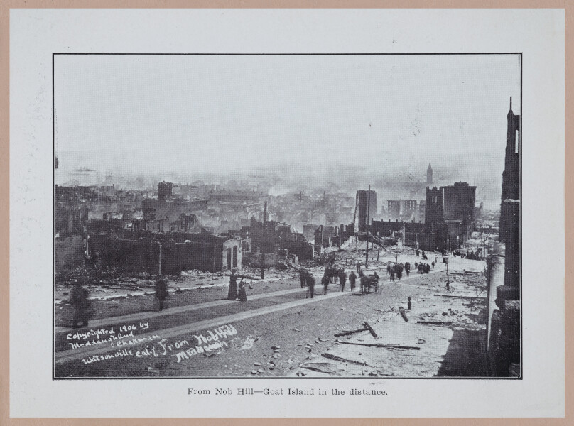 E256 - Ruins of San Francisco ,1906 - 2909