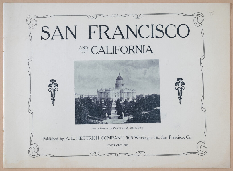 E257 - San Francisco and California - 1906 - i2917