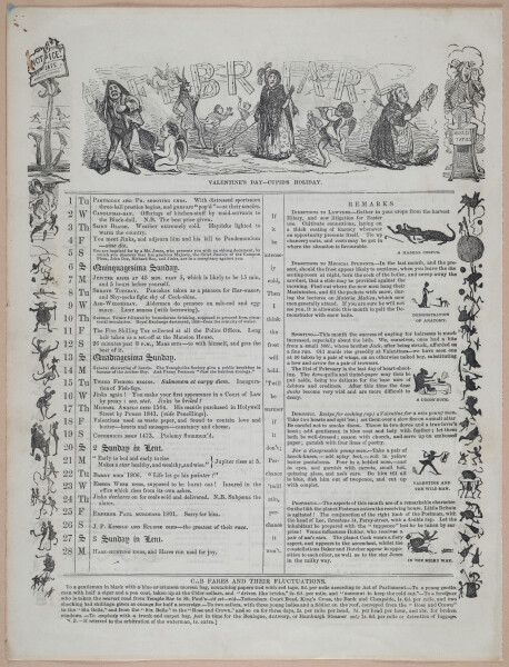 E258 - Punch's Almanac - 1842-1861 - i3050