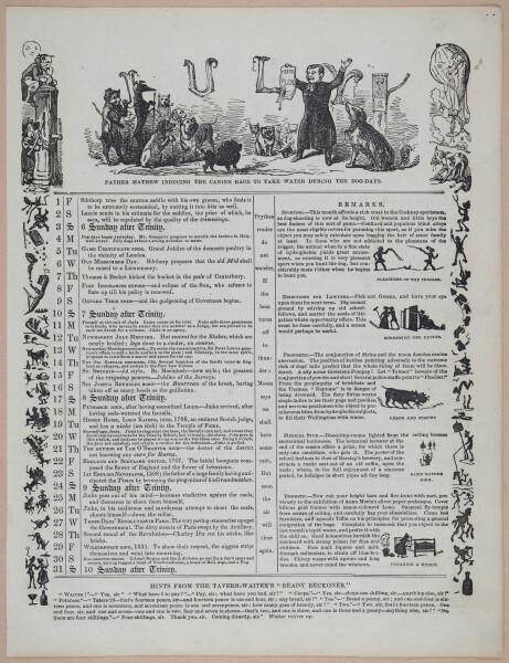 E258 - Punch's Almanac - 1842-1861 - i3058