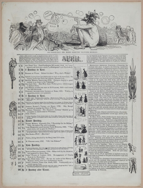 E258 - Punch's Almanac - 1842-1861 - i3066