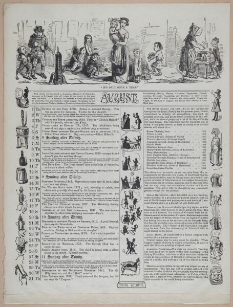 E258 - Punch's Almanac - 1842-1861 - i3070