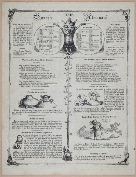 E258 - Punch's Almanac - 1842-1861 - i3127