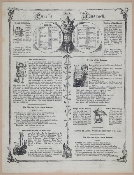E258 - Punch's Almanac - 1842-1861 - i3129