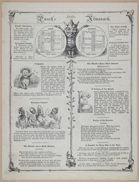 E258 - Punch's Almanac - 1842-1861 - i3133