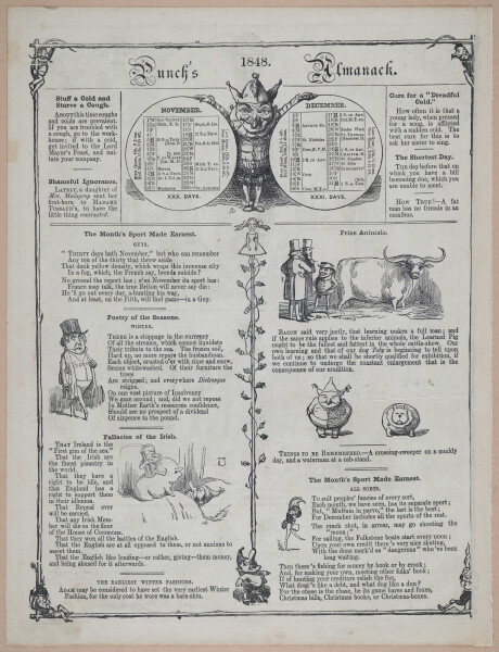 E258 - Punch's Almanac - 1842-1861 - i3137