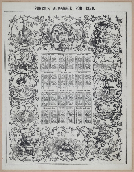 E258 - Punch's Almanac - 1842-1861 - i3152