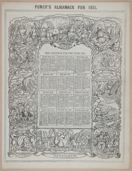 E258 - Punch's Almanac - 1842-1861 - i3164