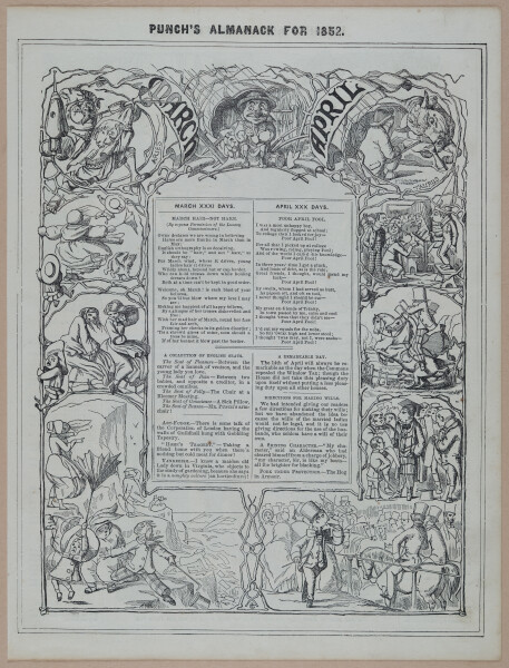 E258 - Punch's Almanac - 1842-1861 - i3182