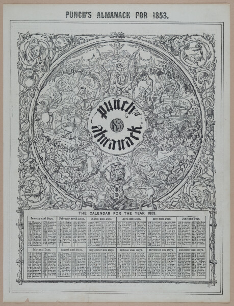E258 - Punch's Almanac - 1842-1861 - i3192