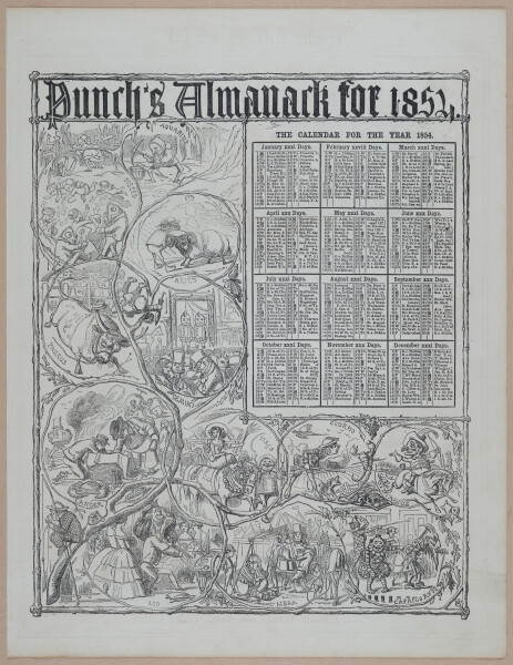 E258 - Punch's Almanac - 1842-1861 - i3204