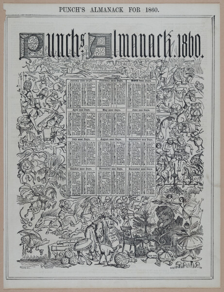 E258 - Punch's Almanac - 1842-1861 - i3276