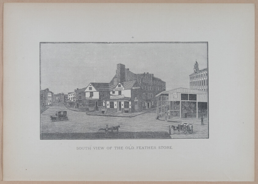 E262 - Antique Views of Ye Towne of Boston - 1882 - i3606