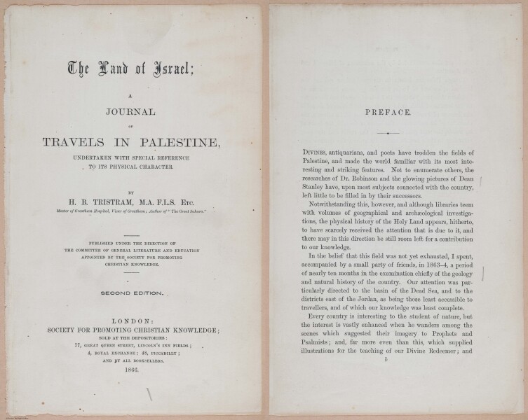 E263 - The Land of Israel - 1866 - 3879-3881