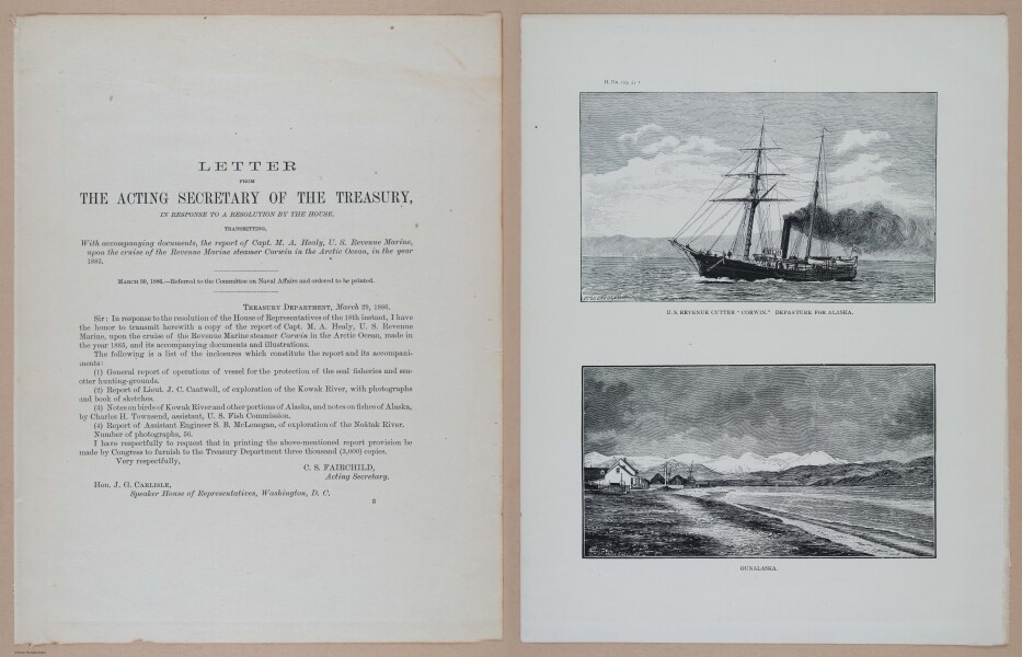 E266 - Report of the Cruise of the Steamer Corwin in the Arctic Ocean - 1885 - 3994-3995