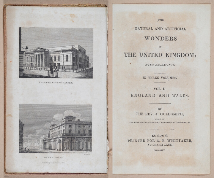E275 - The Natural and Artificial Wonders of the United Kingdom - 1825 - i4657-4658