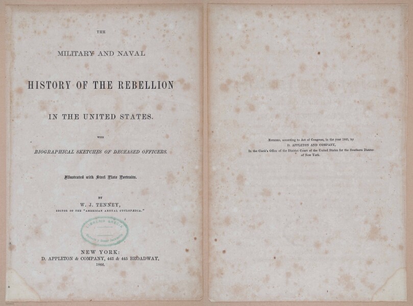 E287 - History of the Rebellion 1866 - 5182-5183