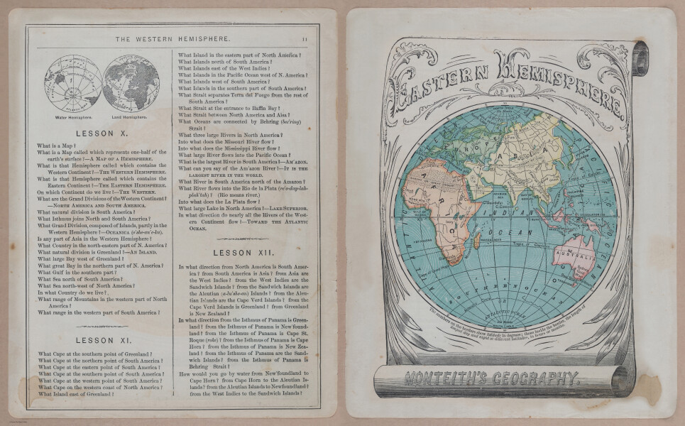 E288 -Monteith's Manual of Geography 1876 - 5292-5293