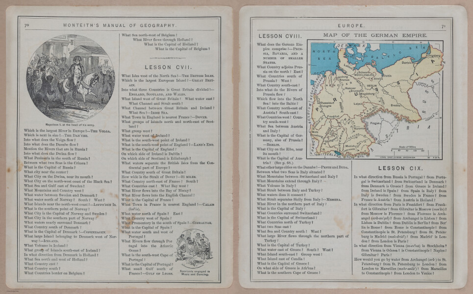 E288 -Monteith's Manual of Geography 1876 - 5348-5349