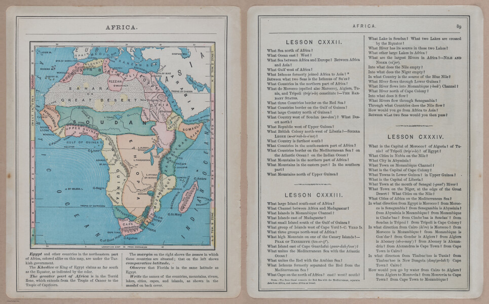 E288 -Monteith's Manual of Geography 1876 - 5366-5367