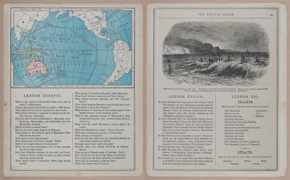 E288 -Monteith's Manual of Geography 1876 - 5370-5371