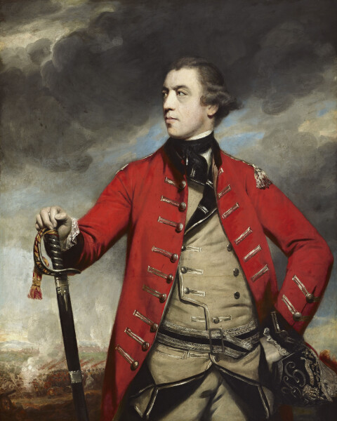 E195 - General John Burgoyne by Joshua Reynolds - 1766