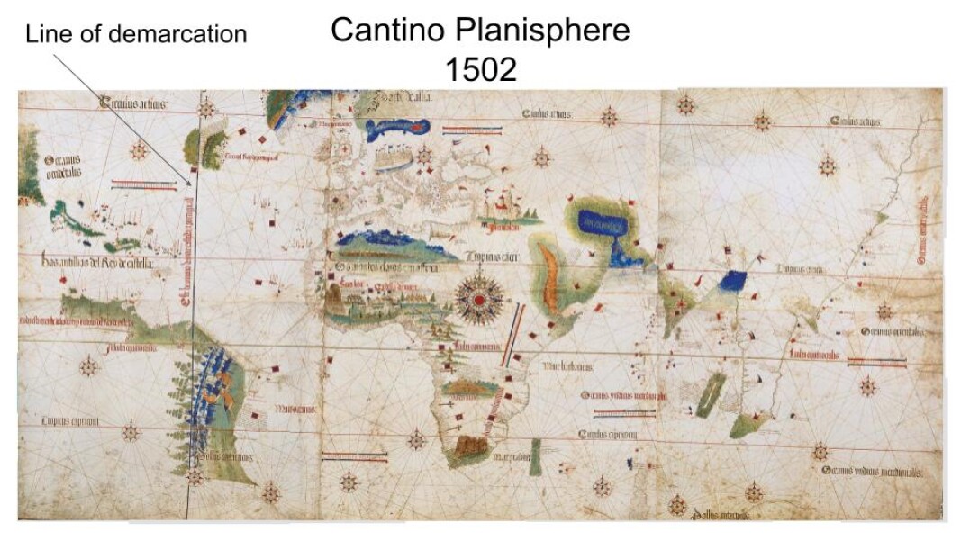 E86.a4 -Cantino Planisphere