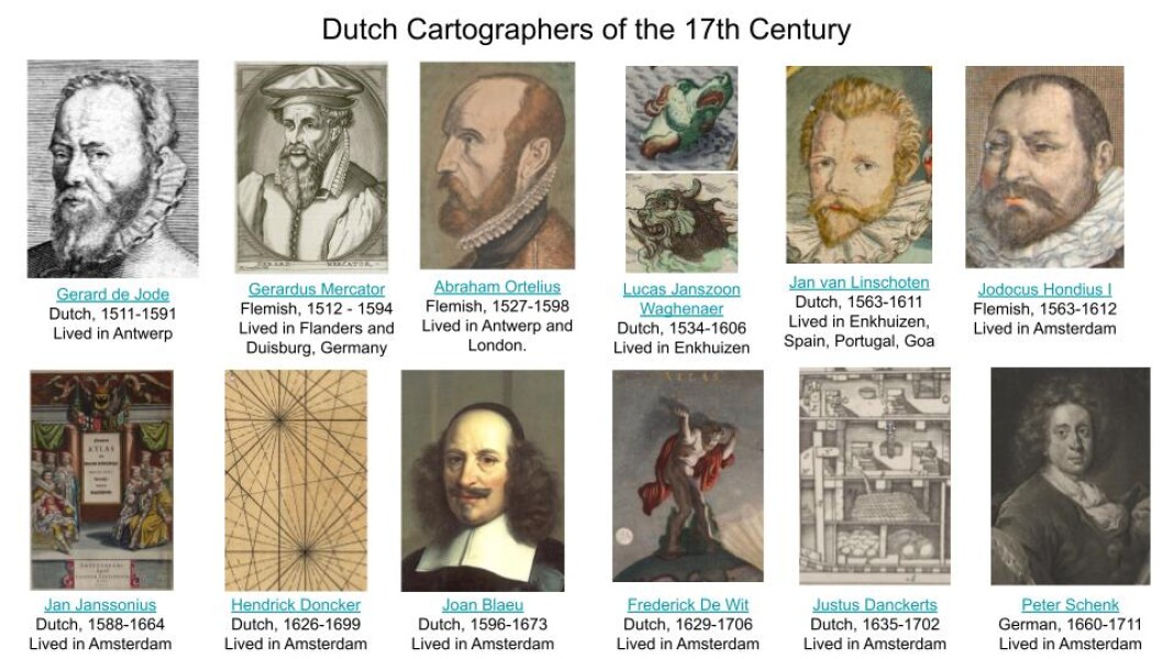 E86.a8 - Dutch Cartographers of the 17th Century
