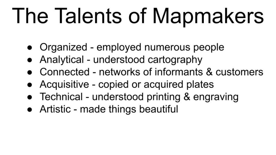 E86.a10 - The Talents of Mapmakers